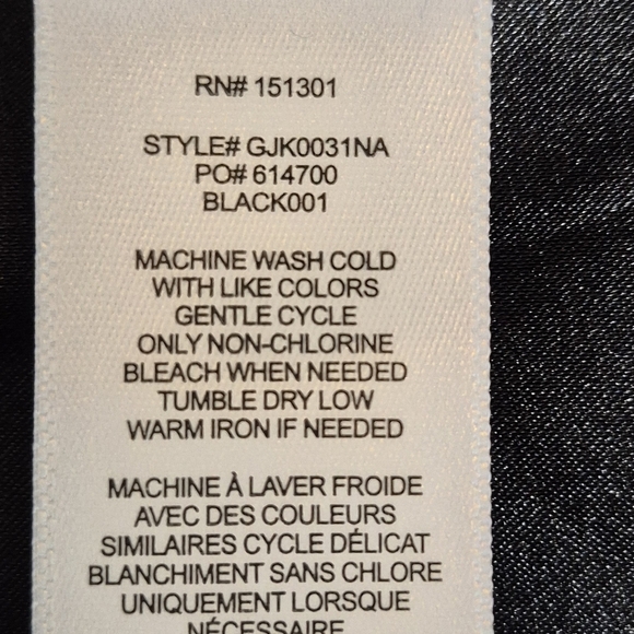 Good American Black Button-Front Trench Style Belted Blazer - Size 0/XS - Picture 15 of 16